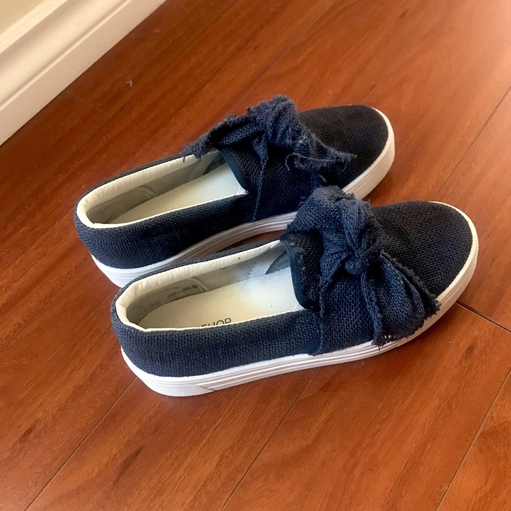 Topshop flats - denim
